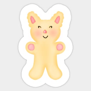 Cute teddy bear Sticker